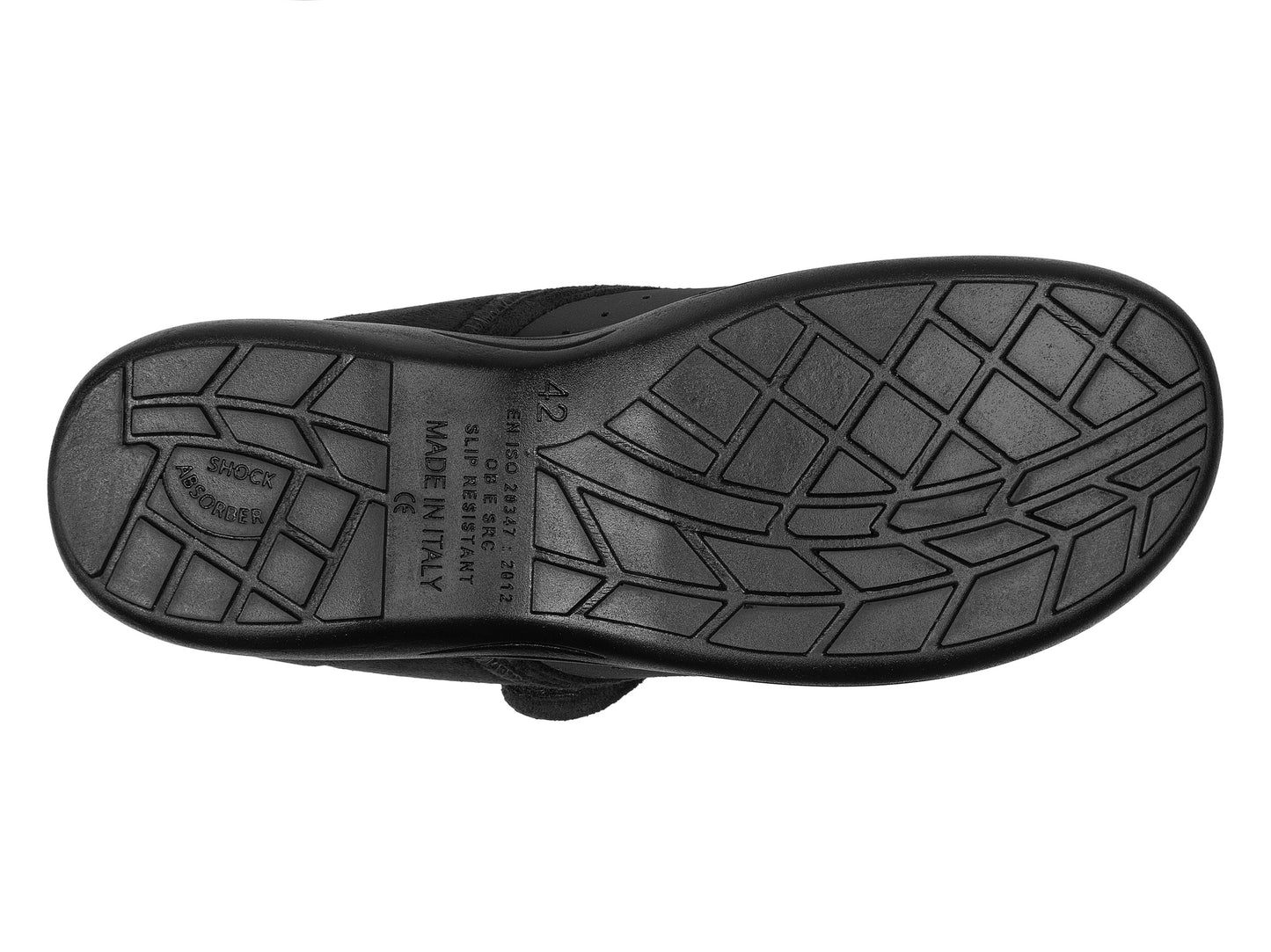 Aerosoft Klett-Hausschuh Stretch 10, für Damen und Herren