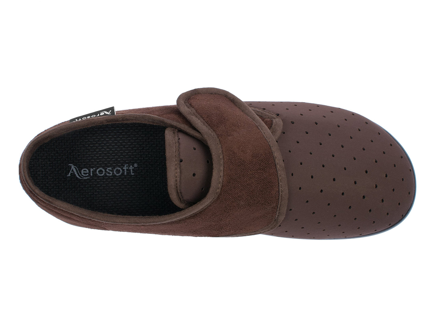 Aerosoft Klett-Hausschuh Stretch 10, für Damen und Herren