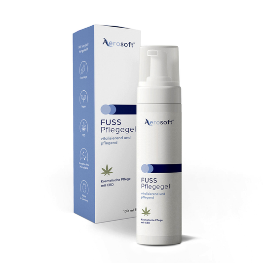 Aerosoft Fußpflege 1er Pack (1 x 100 ml) Gel-Creme-Formel