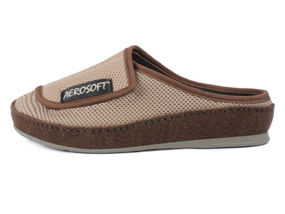 Aerosoft Klett-Pantolette 6032-4P, für Damen und Herren