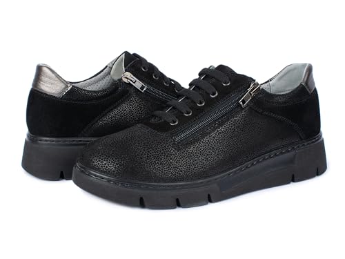 Jürgen Hirsch Damen Leder-Sneaker Comfort 06