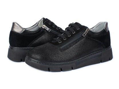 Jürgen Hirsch Damen Leder-Sneaker Comfort 06