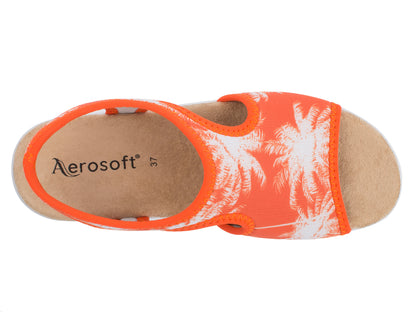 Aerosoft Damen Sandalette Stretch 05