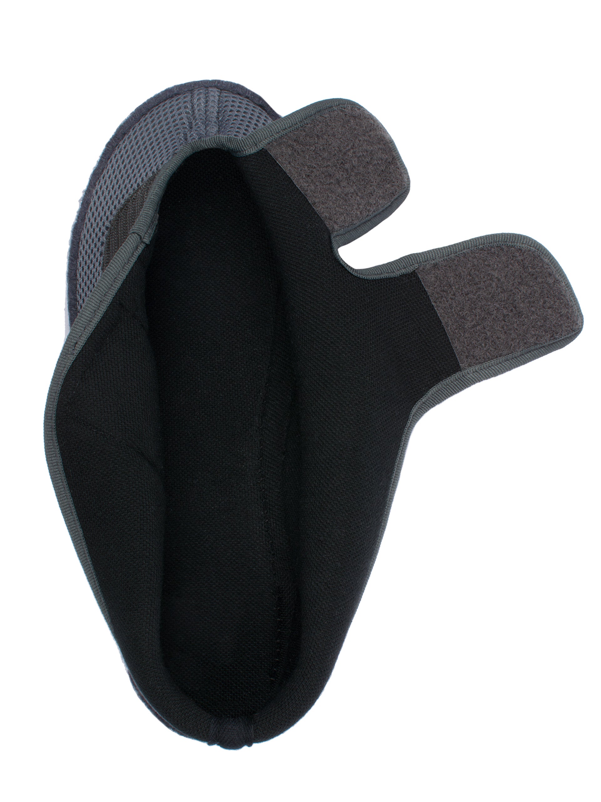 Draufsicht auf den grauen Aerosoft 6062 Gesundheitsschuh mit breiter Öffnung