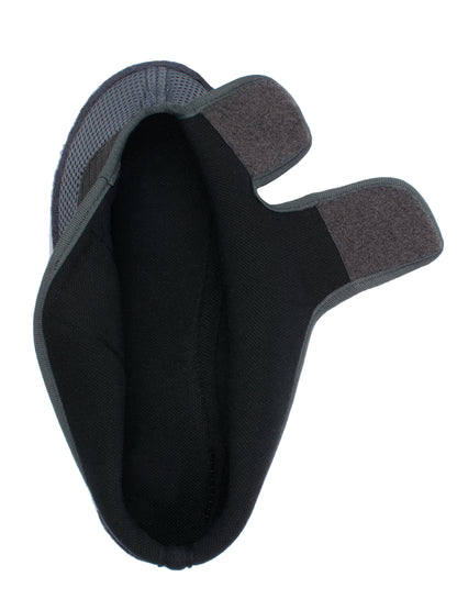 Draufsicht auf den grauen Aerosoft 6062 Gesundheitsschuh mit breiter Öffnung