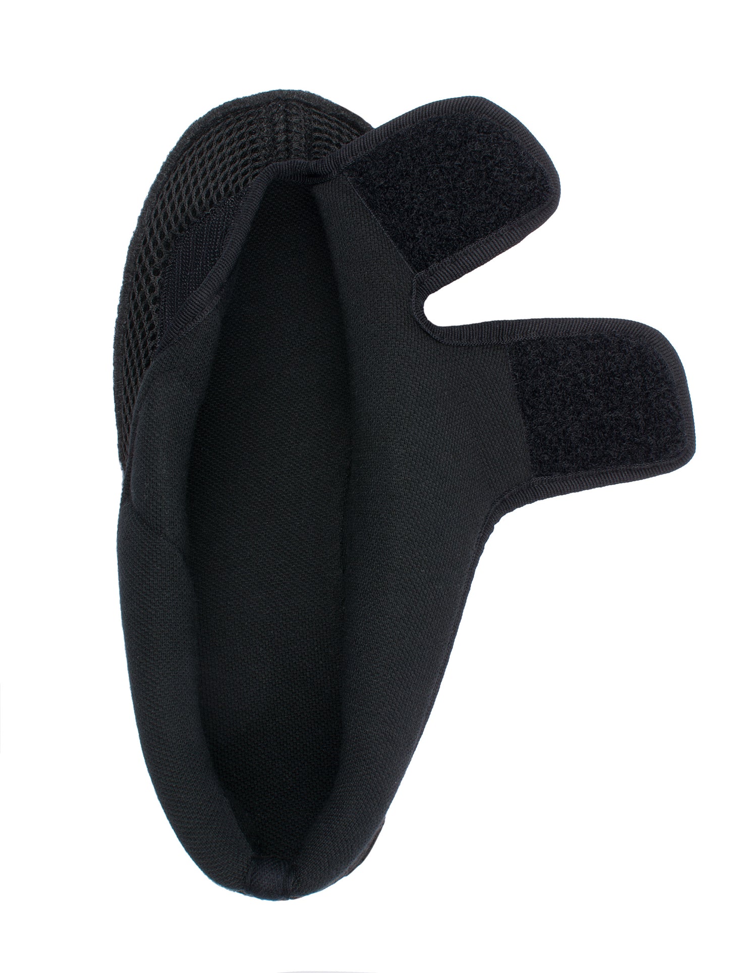 Innenansicht des schwarzen Aerosoft 6062 Reha-Schuhs mit weichem Innenmaterial