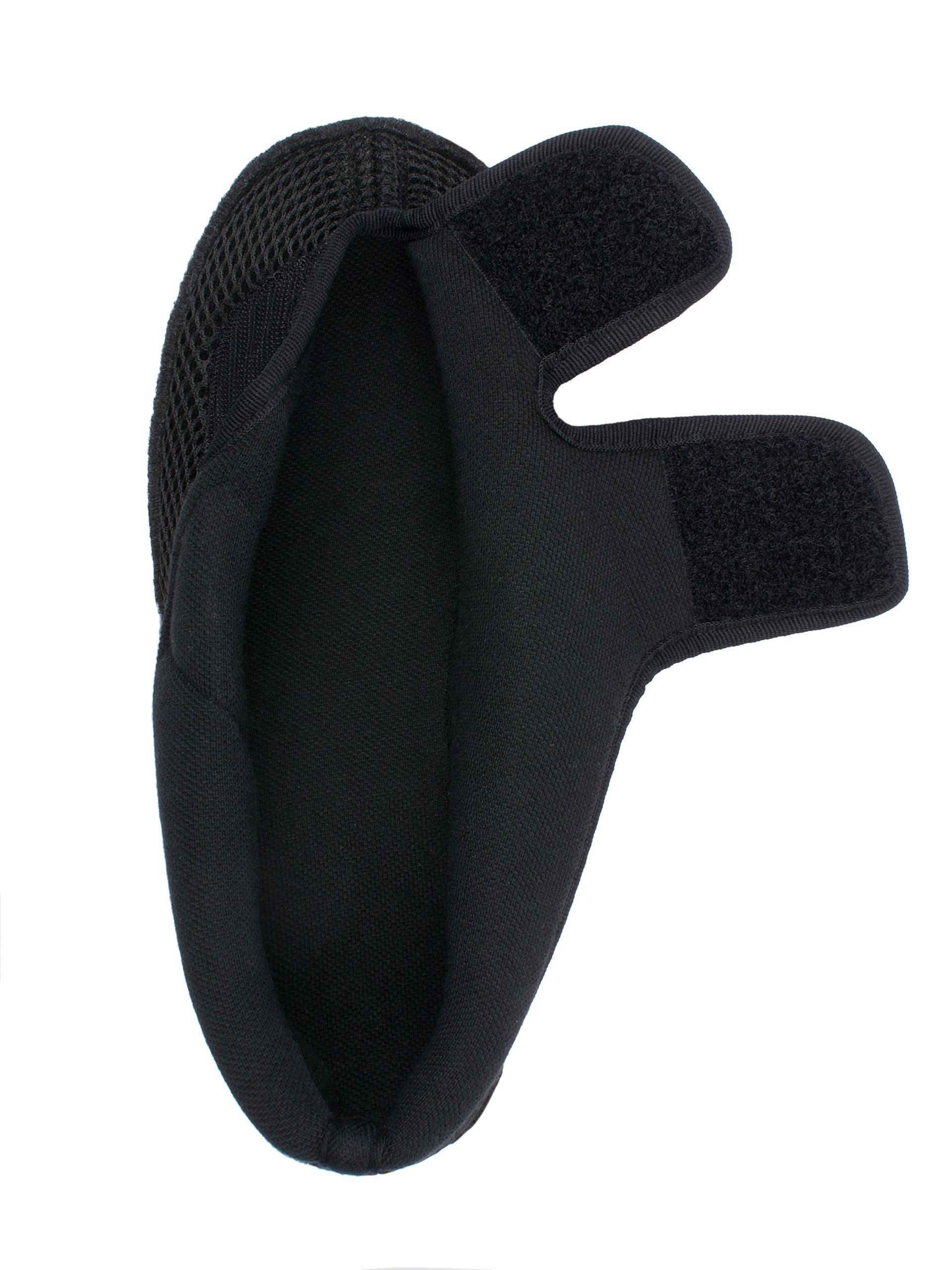 Innenansicht des schwarzen Aerosoft 6062 Reha-Schuhs mit weichem Innenmaterial