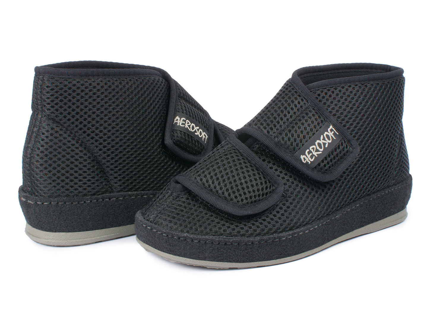 Paaransicht des Aerosoft Stiefels 6062 in Schwarz für Damen und Herren