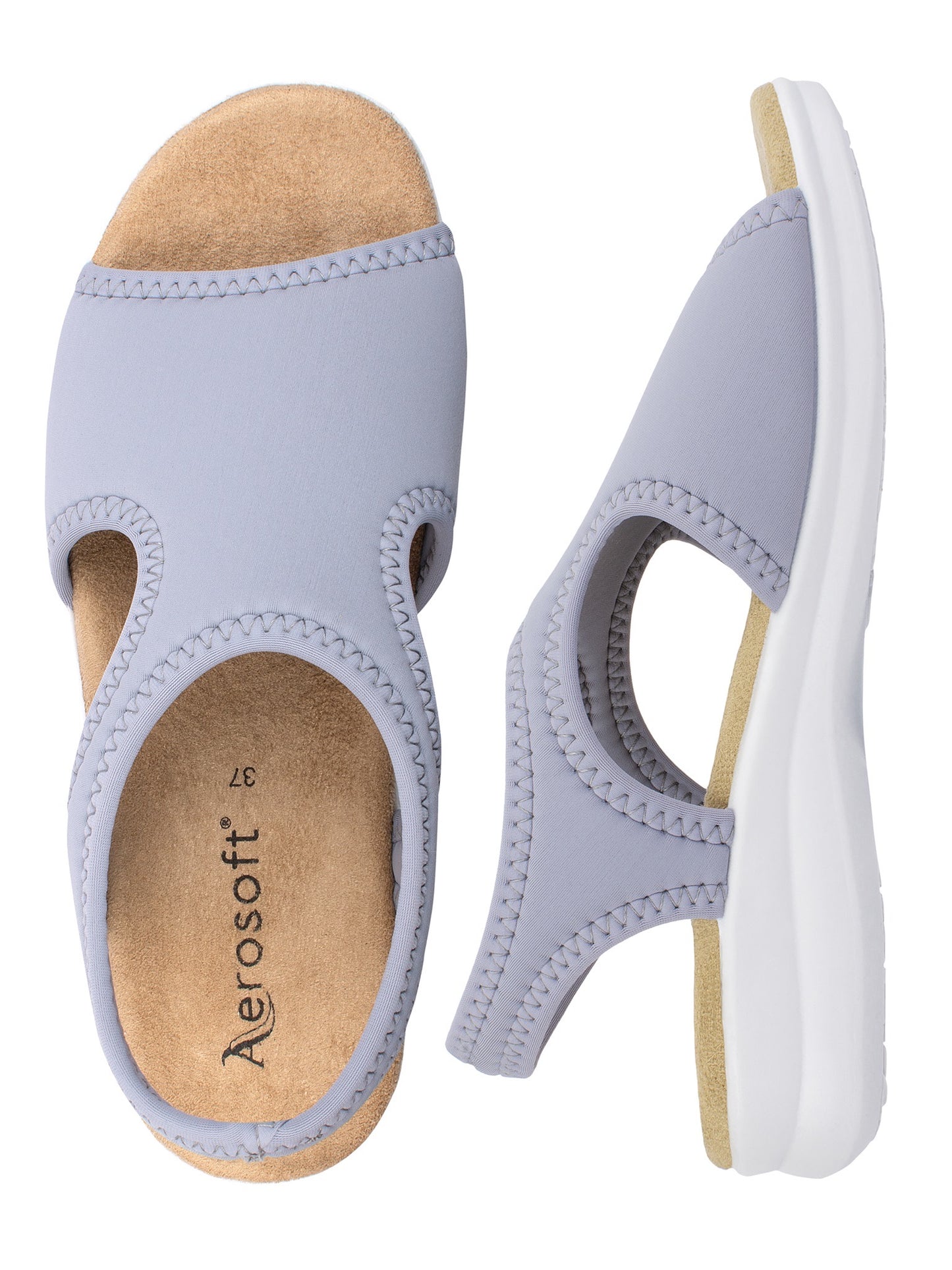 Aerosoft Damen Sandalette Stretch 05