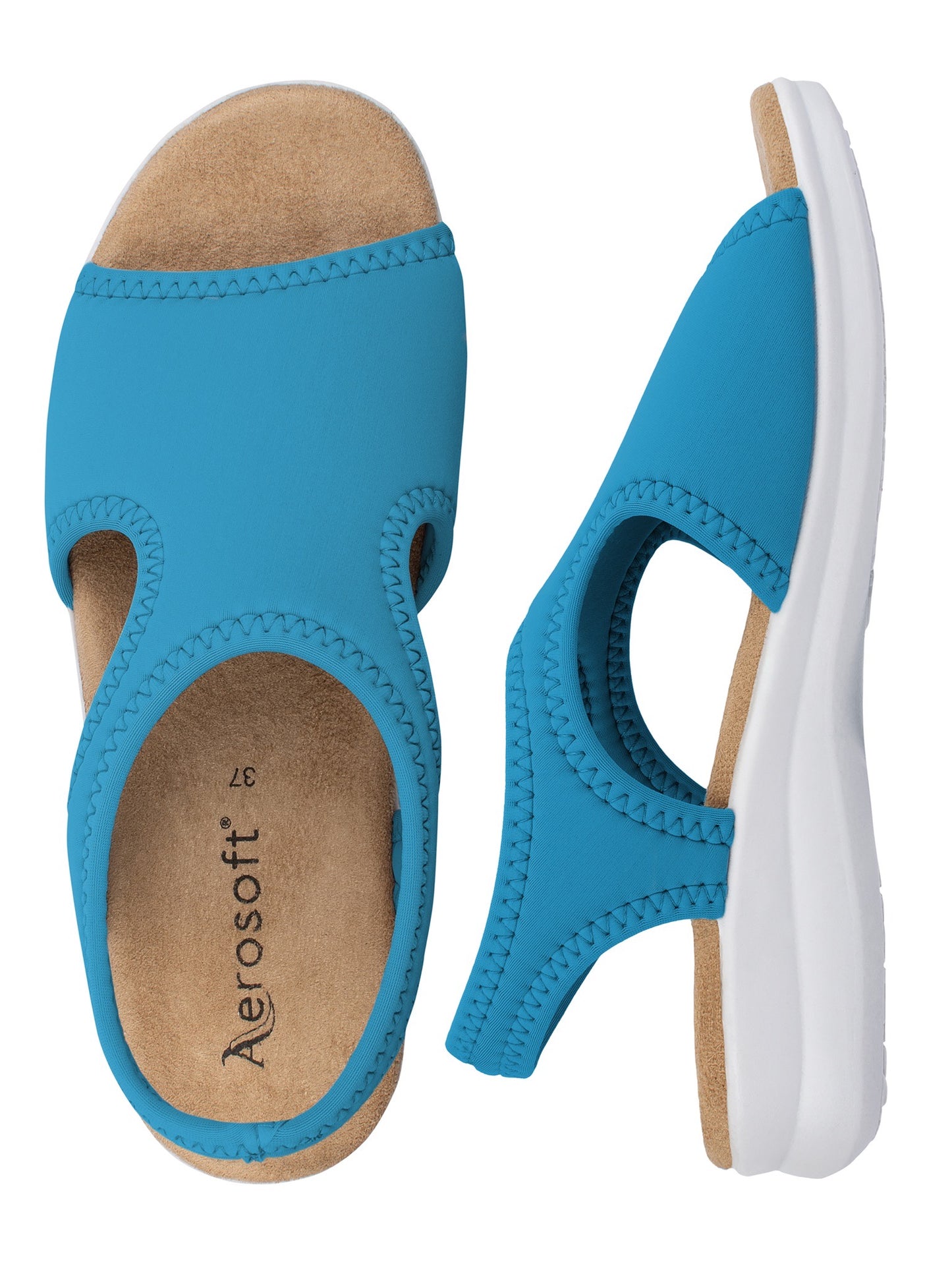 Aerosoft Damen Sandalette Stretch 05