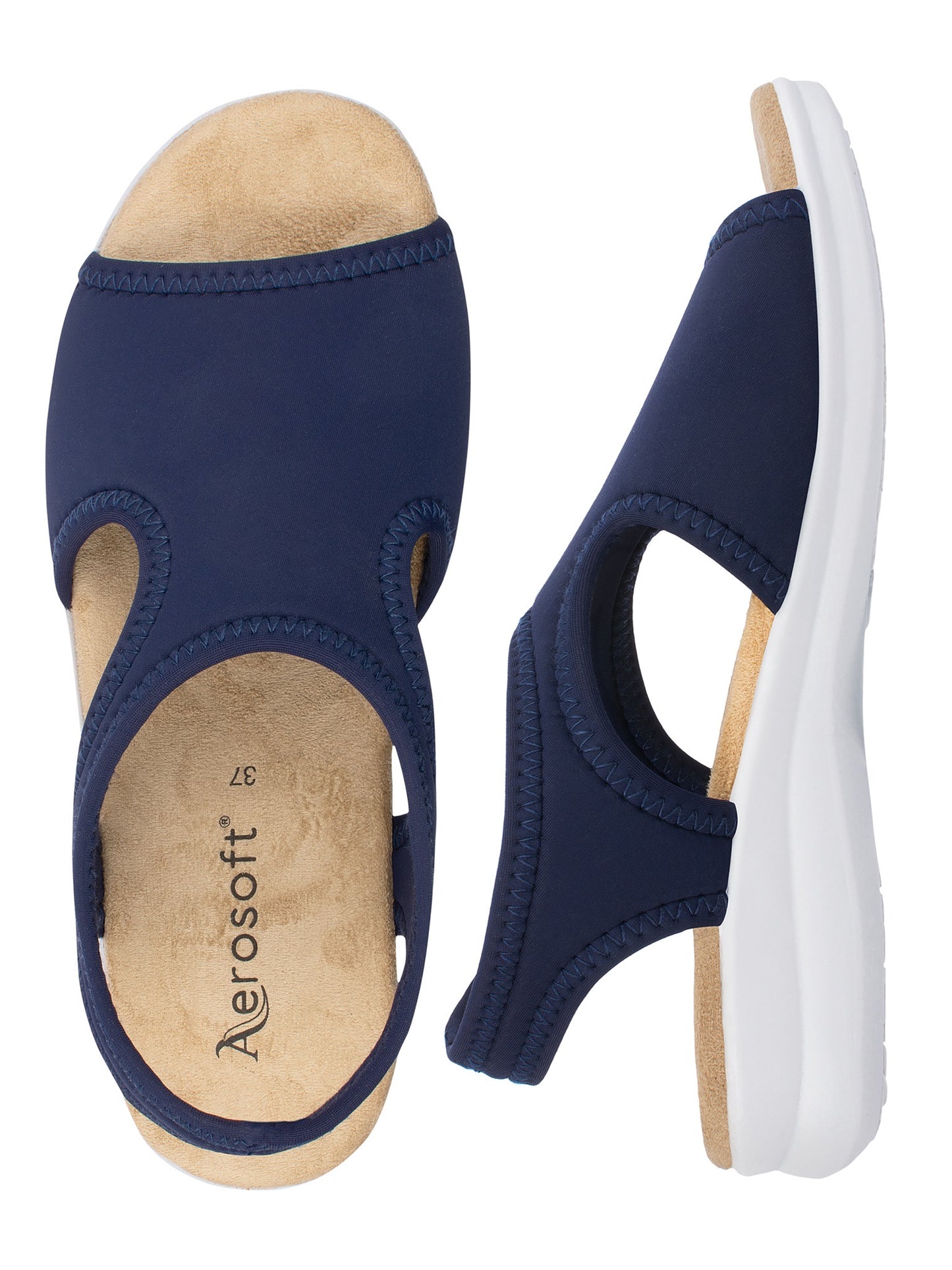 Aerosoft Damen Sandalette Stretch 05