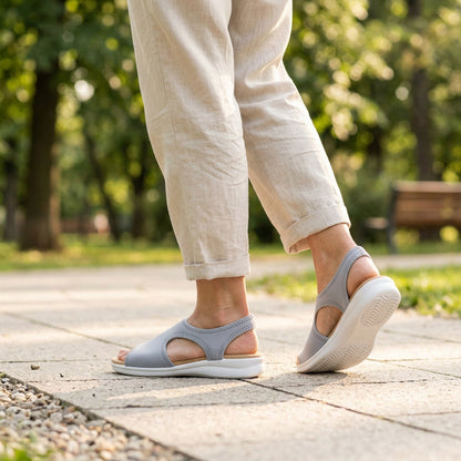 Aerosoft Damen Sandalette Stretch 05