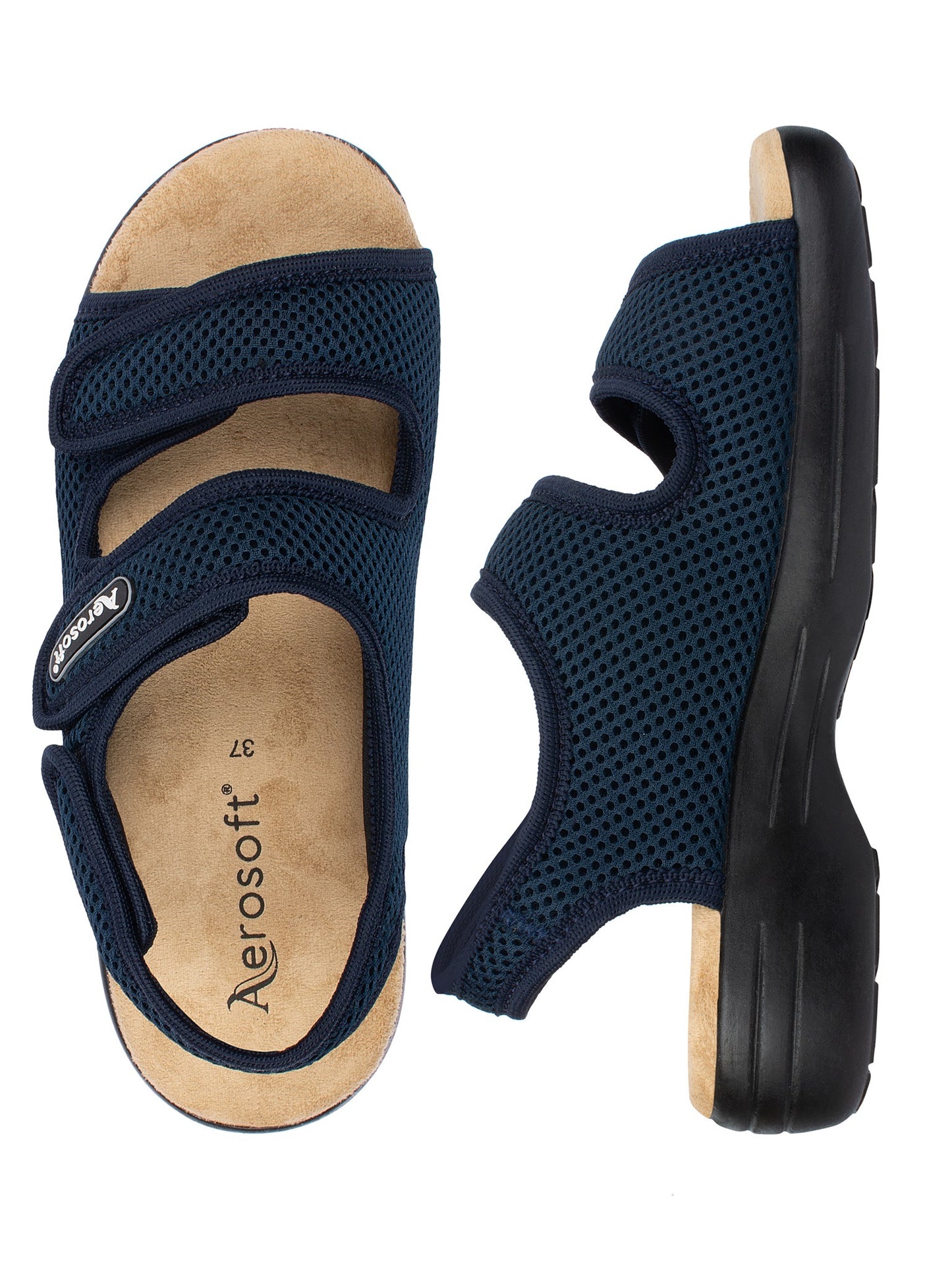 Aerosoft Reha-Sandale Stretch 18, für Damen und Herren