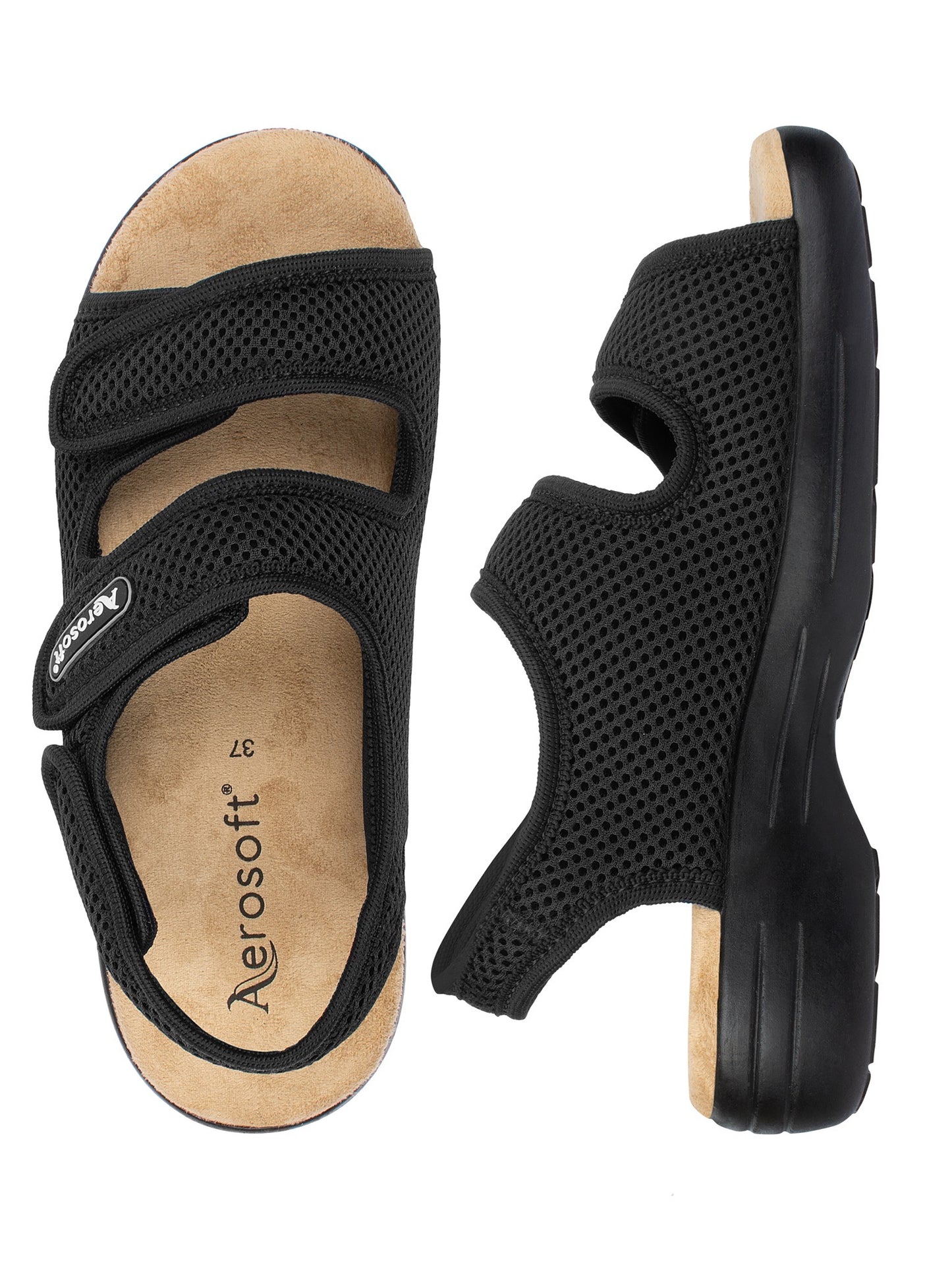 Aerosoft Reha-Sandale Stretch 18, für Damen und Herren