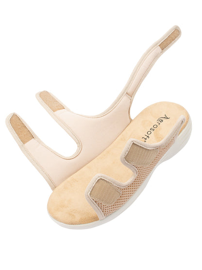 Aerosoft Reha-Sandale Stretch 18, für Damen und Herren