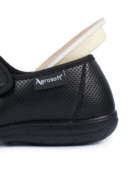 Aerosoft Damen Klett-Halbschuh Stretch 15