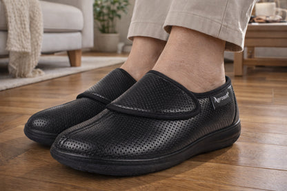 Aerosoft Damen Klett-Halbschuh Stretch 15