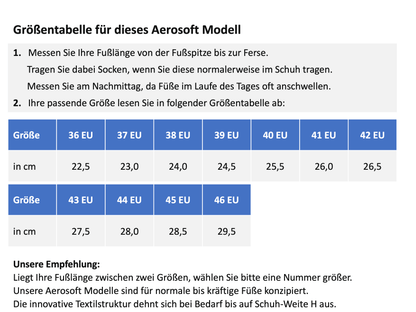 Aerosoft Klett-Halbschuh Stretch 10, für Damen und Herren