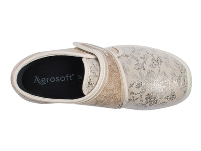 Aerosoft Damen Klett-Halbschuh Stretch 19