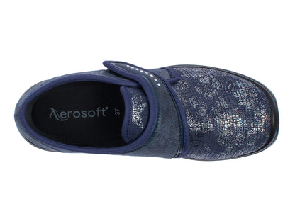 Aerosoft Damen Klett-Halbschuh Stretch 19