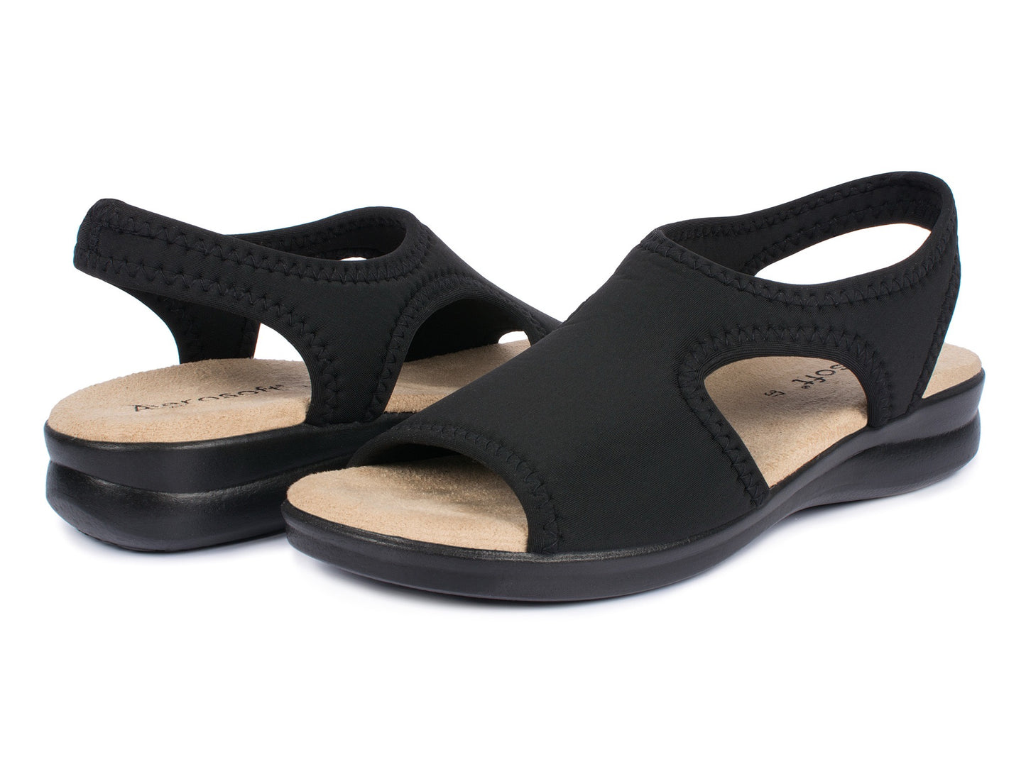 Aerosoft Damen Sandalette Stretch 05
