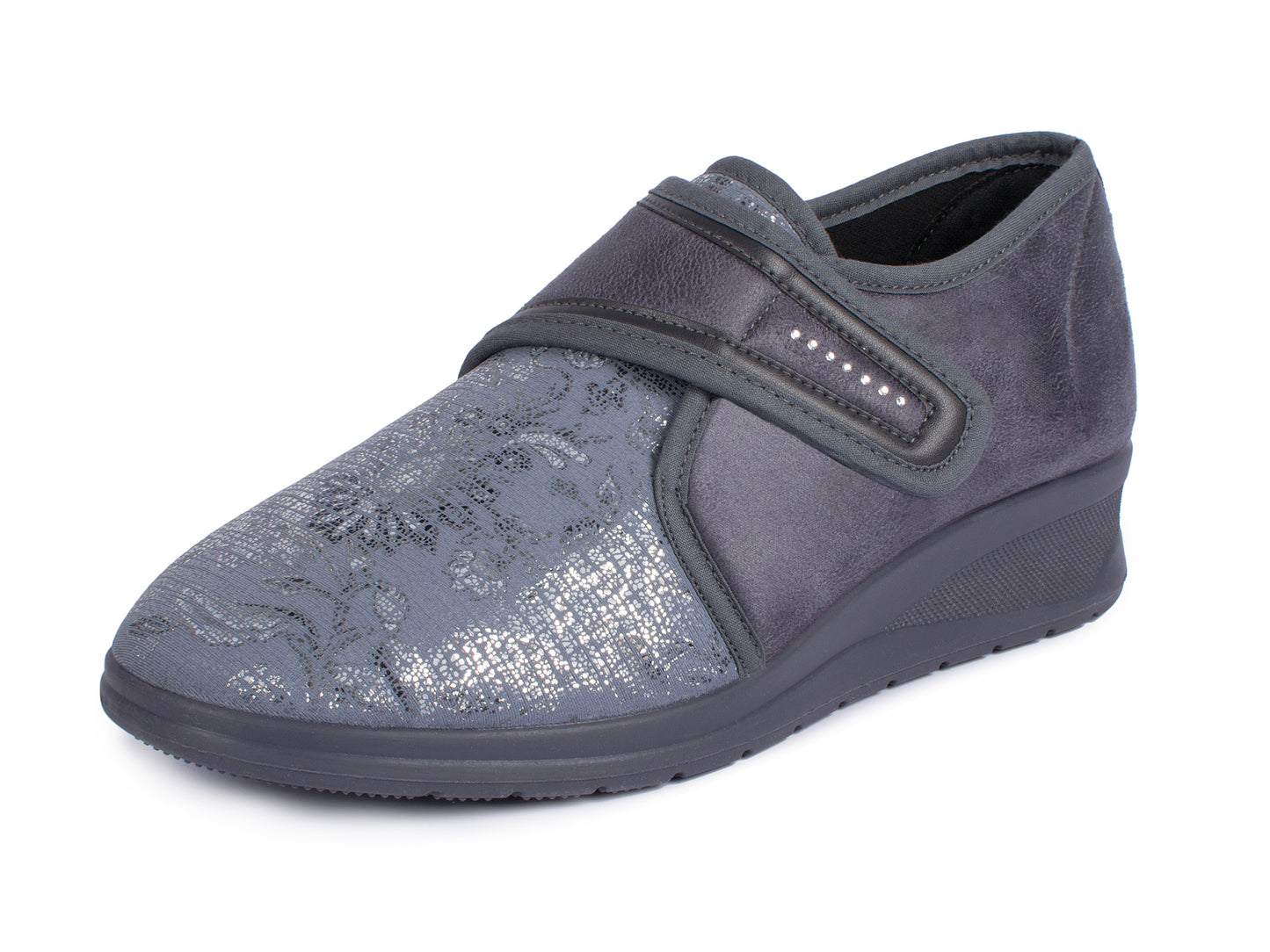 Aerosoft Damen Klett-Halbschuh Stretch 19