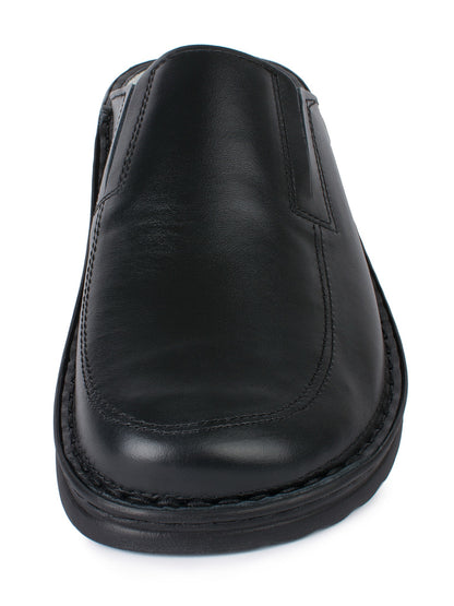 Jürgen Hirsch Herren Leder Clog Ergo 04