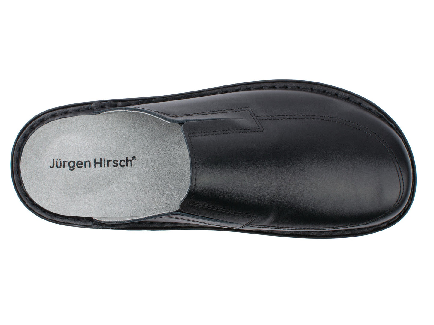 Jürgen Hirsch Herren Leder Clog Ergo 04