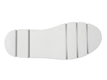 Jürgen Hirsch Leder-Halbschuh Comfort 06 in Beige – Laufsohle mit Profil