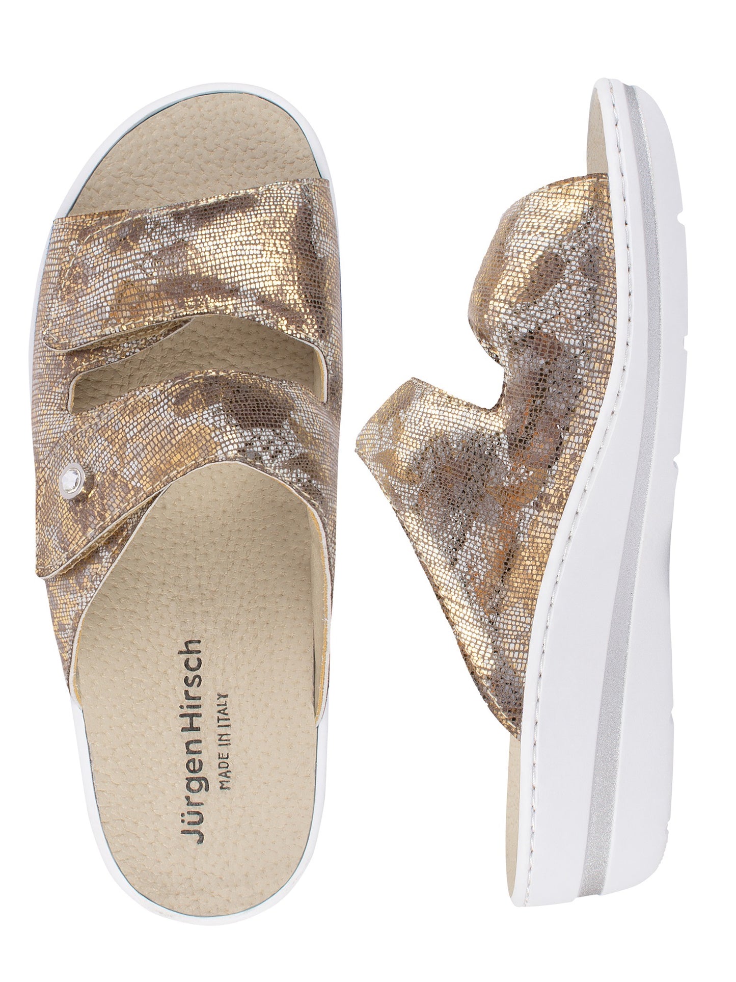 Jürgen Hirsch Damen Pantolette Soft 01